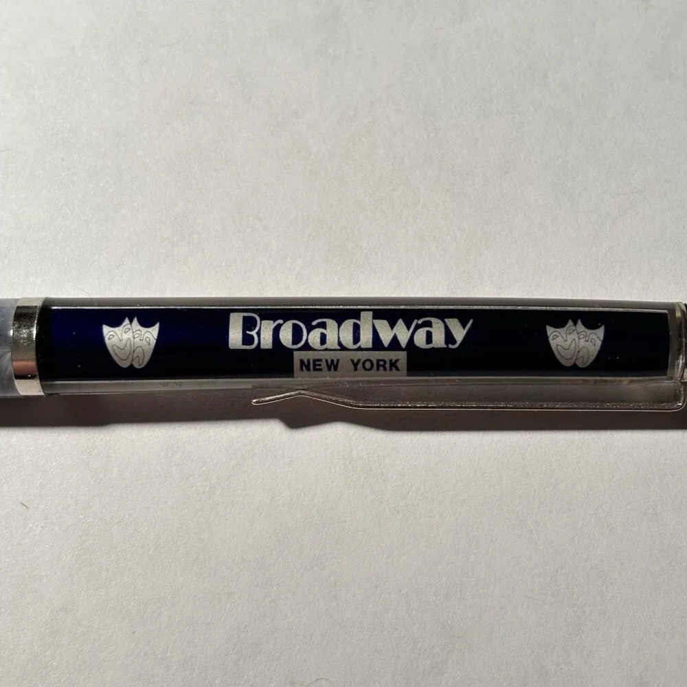 Broadway New York City Floaty Pen Comedy Tragedy Masks Move Musical Show Theater